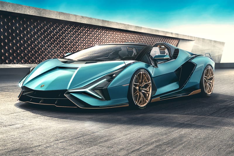 람보르기니 역사상 가장 강력한 오픈카, '시안 로드스터' 공개