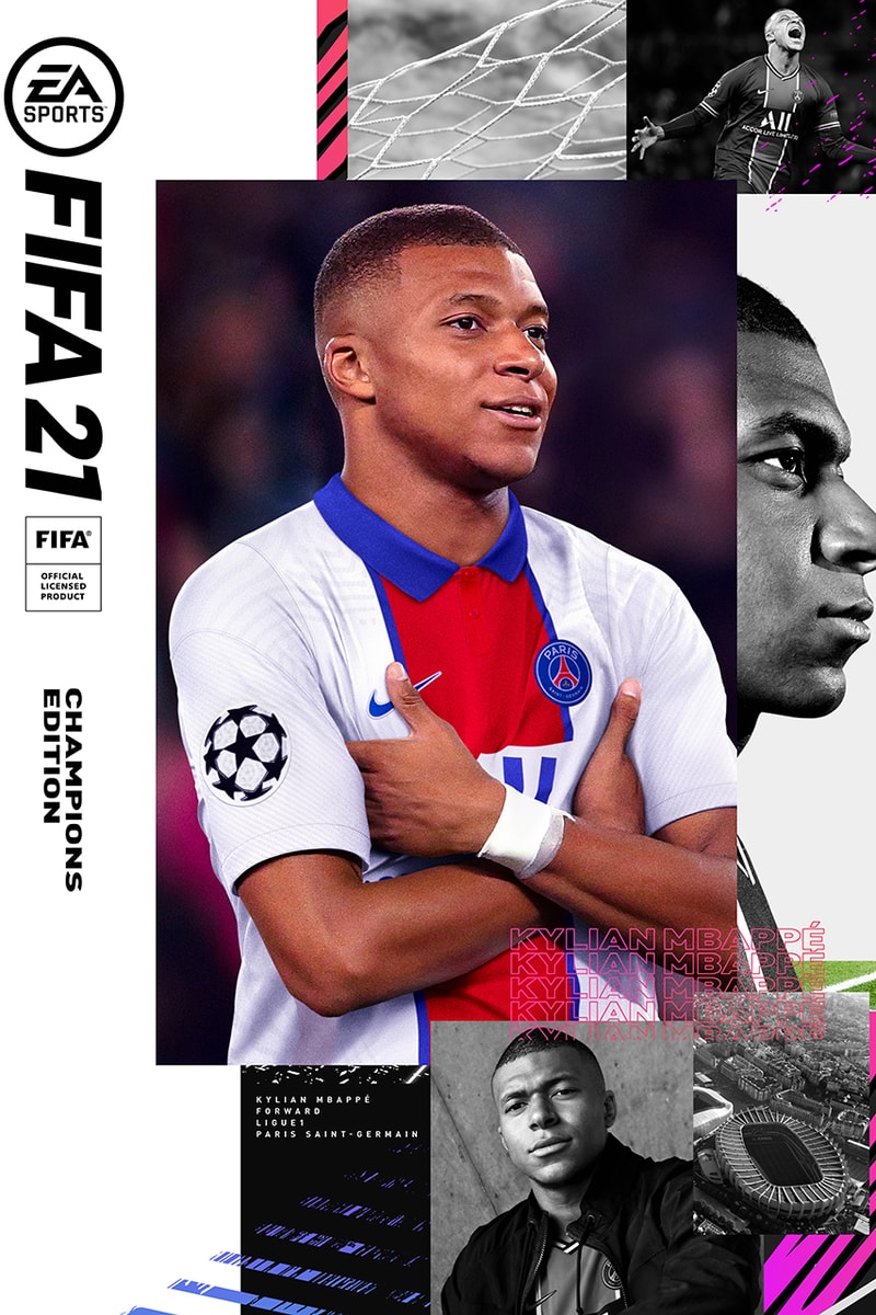 킬리안 음바페가 EA 스포츠 '피파 21'의 커버 모델을 장식했다, PSG, 파리 생제르맹, 위닝일레븐, 피파온라인4, 피온, 축구 게임, 네이마르