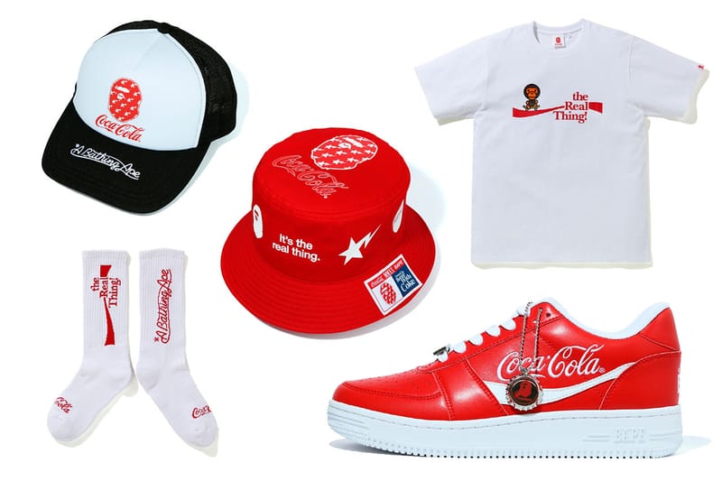 톡 쏘는 탄산 카모? 베이프 x 코카콜라 협업 컬렉션 출시