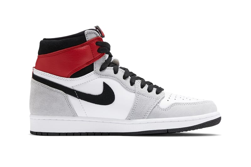 그레이 스웨이드 & 레드 포인트, 나이키 에어 조던 1 ‘스모크 그레이’ 국내 출시 정보