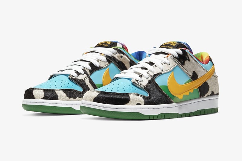 나이키, 벤엔제리스 협업 SB 덩크 로우 '청키 덩키' 쇼크 드로우 진행