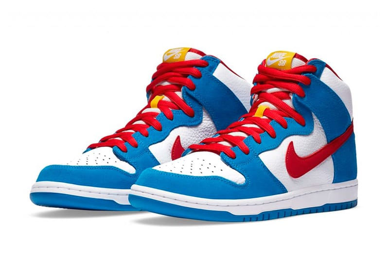 업데이트: ‘도라에몽’ 50주년 기념 나이키 SB 덩크 상세 사진 공개
