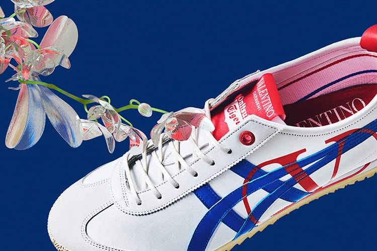 오니츠카타이거, 발렌티노와의 협업 스니커 출시