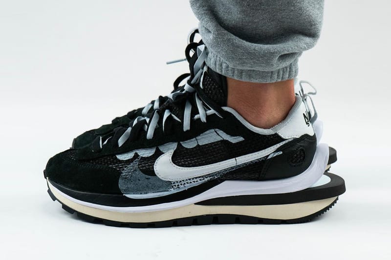 사카이 x 나이키 협업 베이퍼와플의 상세 착용 사진 공개