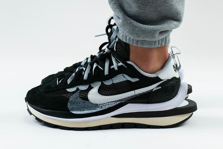 사카이 x 나이키 협업 베이퍼와플의 상세 착용 사진 공개