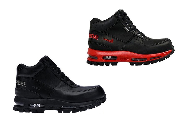 슈프림 x 나이키의 새로운 협업 아이템은 아웃도어 부츠?