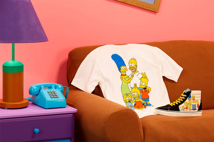 반스, '심슨 가족'과 협업 컬렉션 출시
