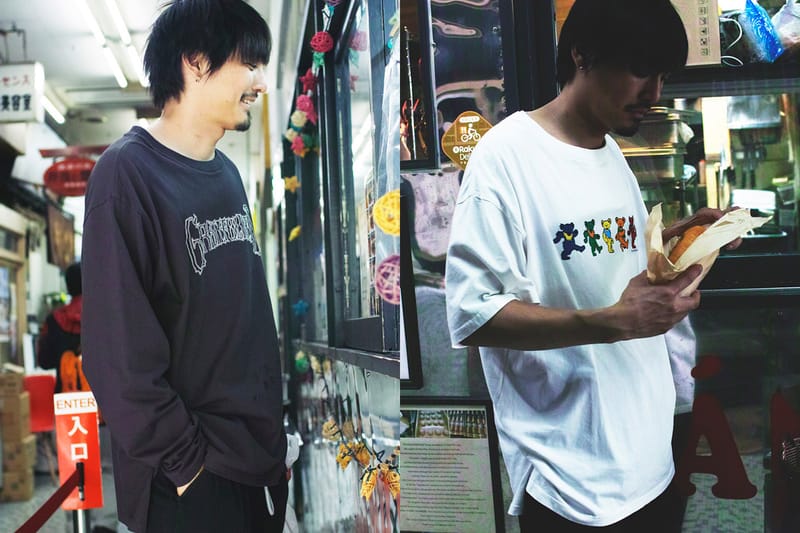 예스터데이즈 투모로우 x 그레이트풀 데드, 협업 티셔츠 2종 출시