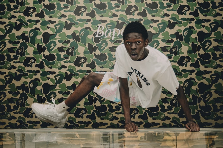 날아다니는 베이프스타, 베이프 x 에릭 엠마누엘 협업 쇼츠 컬렉션