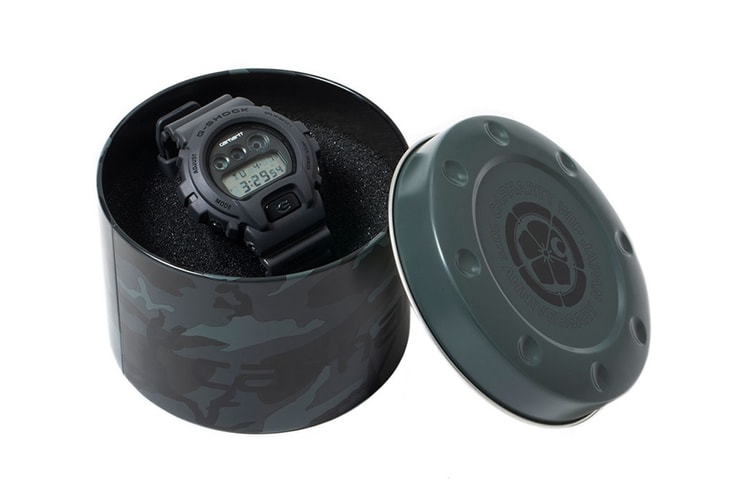 칼하트 WIP x 지샥의 협업 DW-6900 워치 공개