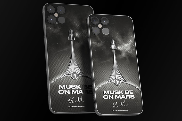 스페이스X 우주선 '크루 드래건'의 부품으로 만든 한정판 아이폰 12 & 아이폰 12 맥스