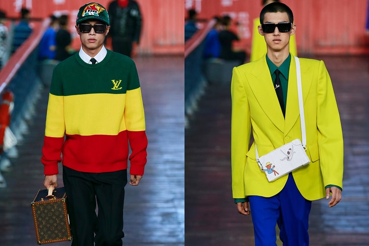 중국 상하이에서 펼쳐진, 루이 비통 2021 SS 멘즈 컬렉션 런웨이 공개