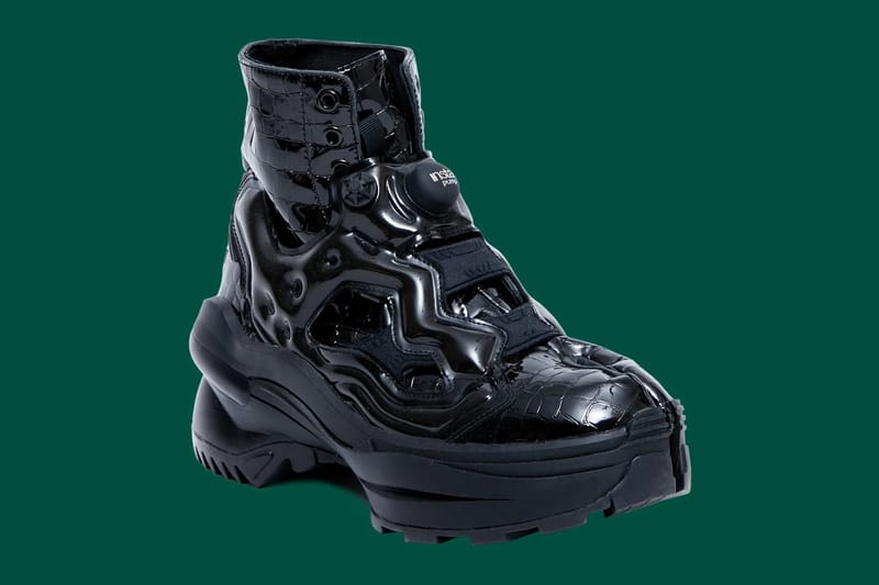 메종 마르지엘라 x 리복, ‘타비’ 실루엣의 인스타펌프 앵클 부츠 공식 출시