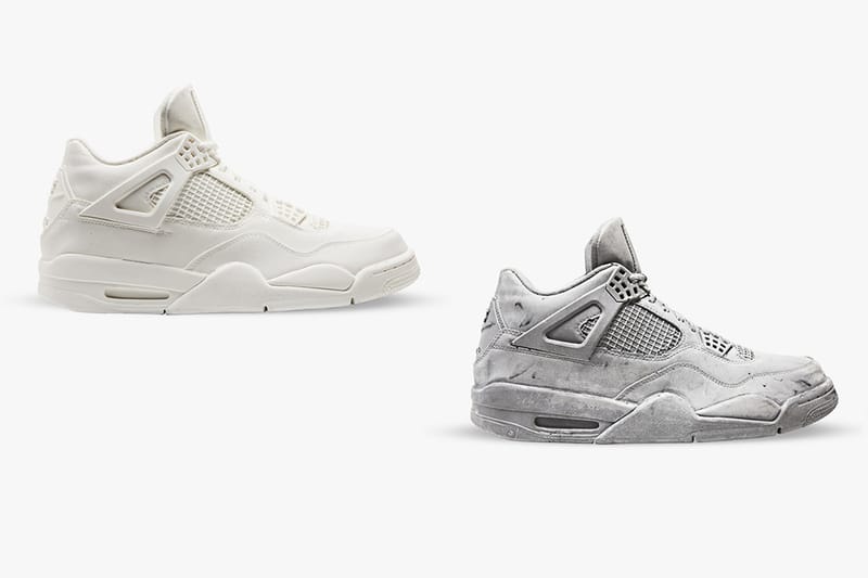 진짜 같은 디테일, 레진과 시멘트로 만들어진 매튜 세나의 '에어 조던 4'