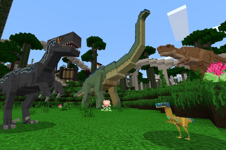 '마인크래프트'에 '쥬라기 월드' 확장팩이 추가된다