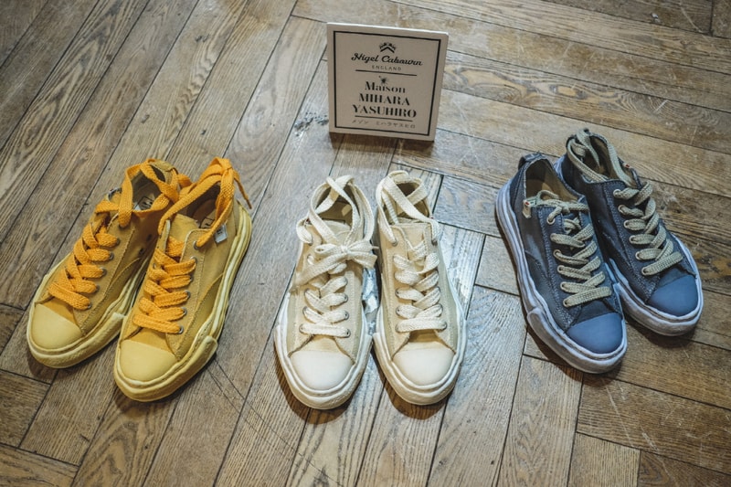 나이젤 카본 x 메종 미하라 야스히로 2020 FW 컬렉션 미리보기, OG 솔, 컨버스, 밀리터리