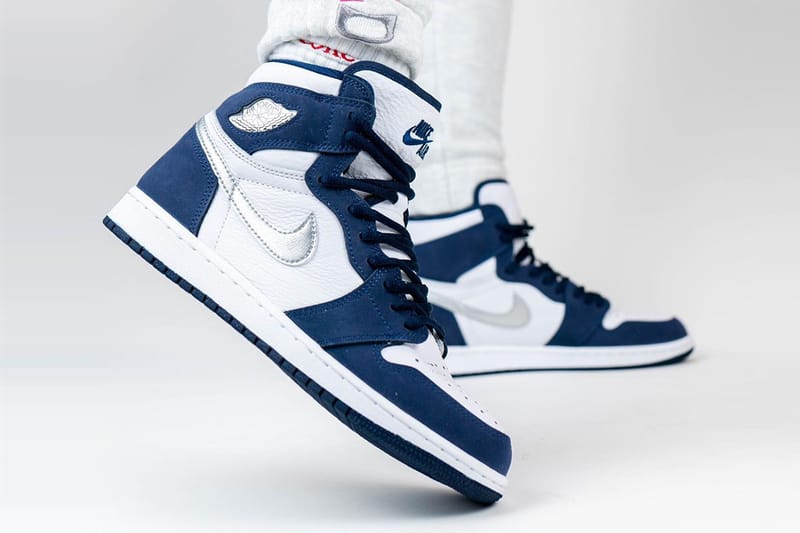 나이키 에어 조던 1 하이 OG CO.JP ‘미드나잇 네이비’ 실제 착용 사진 공개