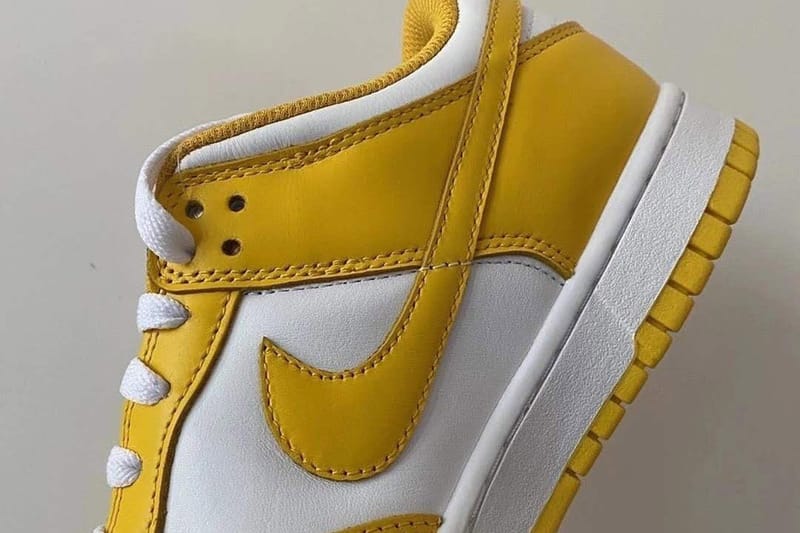 진리의 투톤 배색, 나이키 덩크 로우 ‘옐로/화이트’ 유출