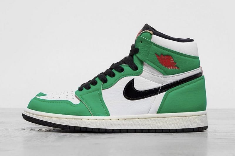 나이키 에어 조던 1 레트로 하이 OG ‘럭키 그린’ 실물 공개