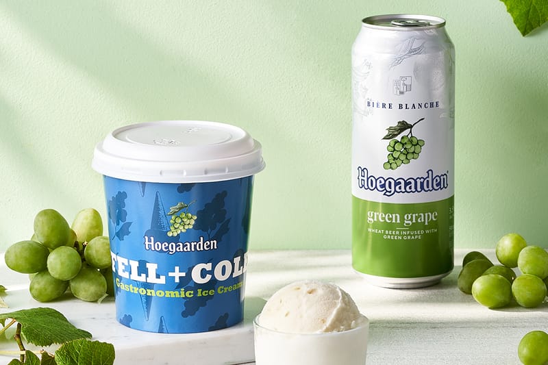 호가든, 맥주로 만든 아이스크림 '그린 그레이프 가든' 출시