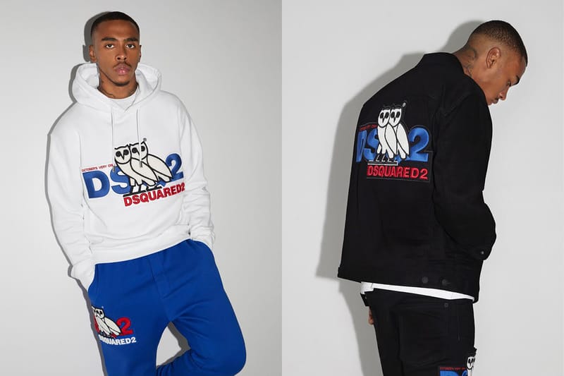 디스퀘어드2와 OVO의 두 번째 협업 컬렉션 출시 정보