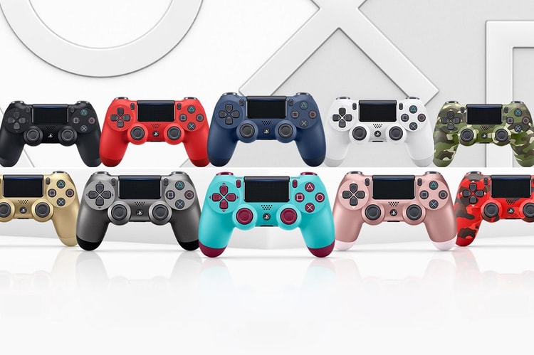 소니, 카무플라주, 로즈 골드 등 다양한 컬러로 칠한 듀얼쇼크4 출시