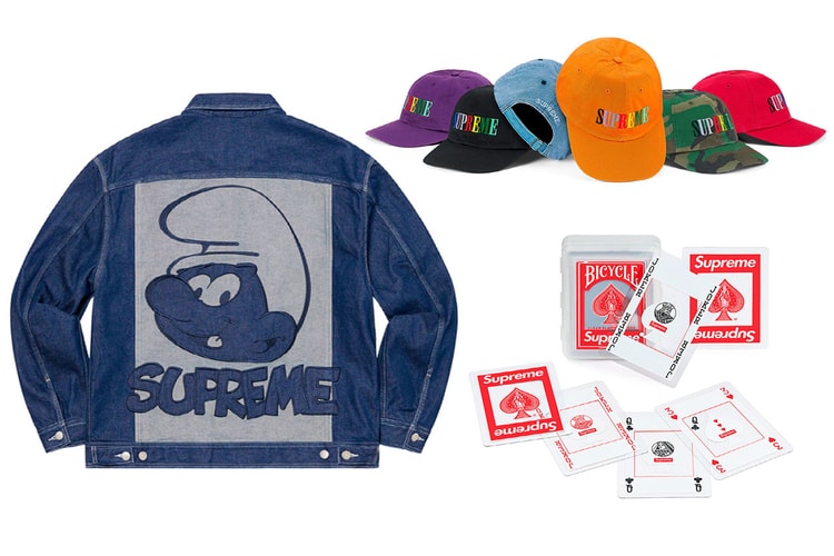 '스머프' 협업부터 농구공까지, 슈프림 2020 FW 첫 번째 드롭 리스트