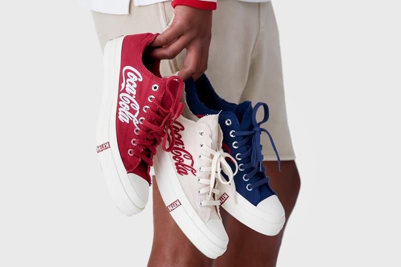 척 70 로우, 장난감 등 포함된, 키스와 코카콜라의 새 협업 미리보기