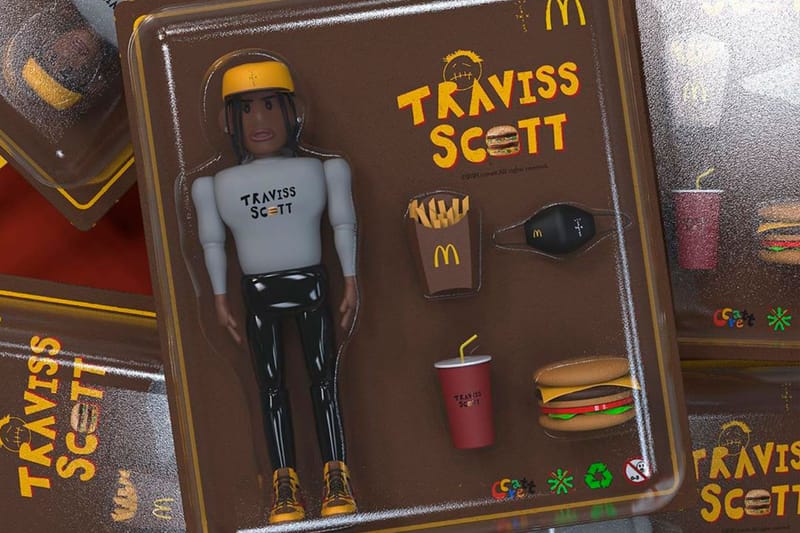 트래비스 스콧 x 맥도날드 해피밀 장난감이 나온다면?