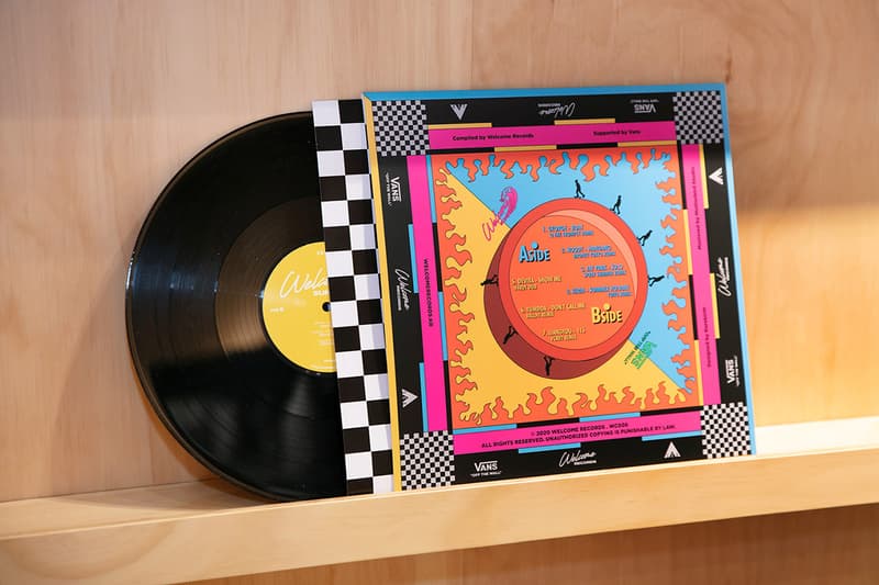 반스와 웰컴 레코드의 컴필레이션 한정판 바이닐 ‘웰컴 섬머 2020’