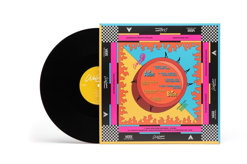 반스와 웰컴 레코드의 컴필레이션 한정판 바이닐 ‘웰컴 섬머 2020’