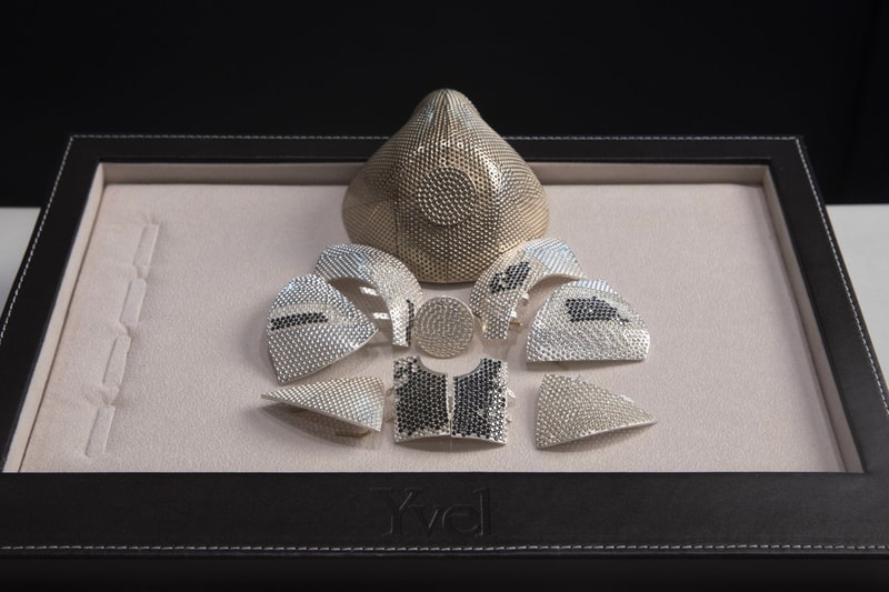 금과 다이아몬드로 장식된 17억 원 상당의 마스크가 판매됐다, 이벨, 코로나19, N99 필터
