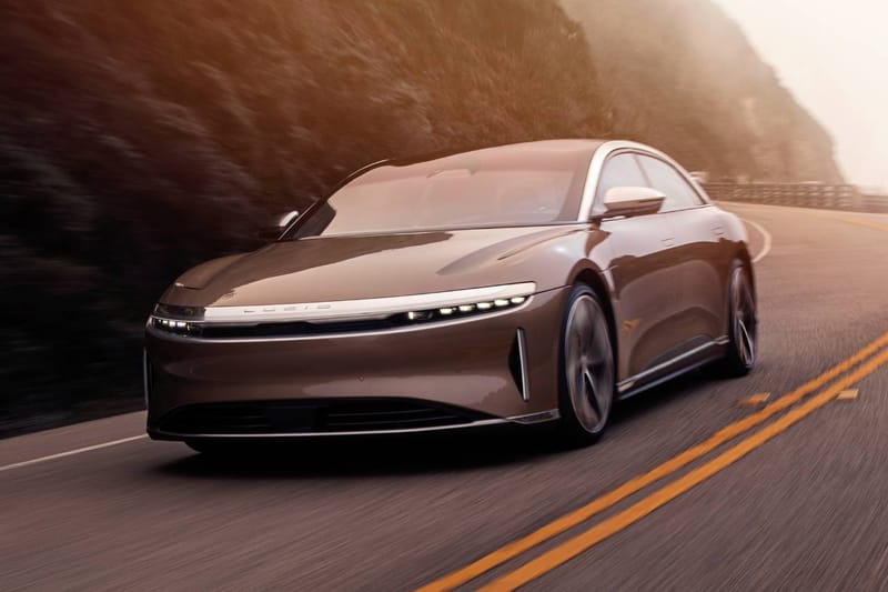 테슬라 대항마, 전기차 '루시드 에어'의 실제 주행 테스트 영상이 공개됐다