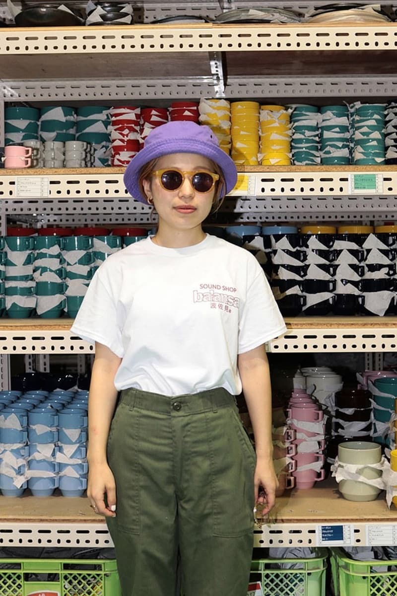 발란사와 일본 공예품 회사 하사미의 협업 컬렉션 공개, 티셔츠, 머그컵, 재떨이