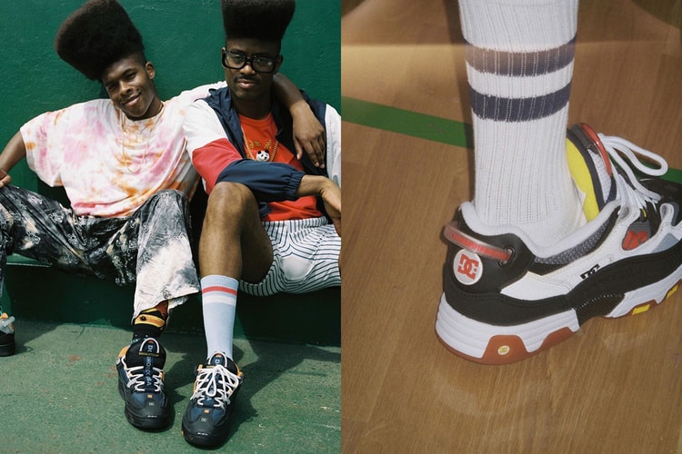 2000년대 대표 스케이트보드 브랜드 DC, 더블렛과의 협업 스니커 공개