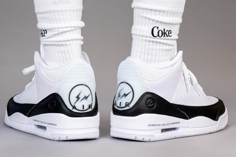 프라그먼트 디자인 x 나이키 에어 조던 3의 실제 착용 사진과 영상 공개