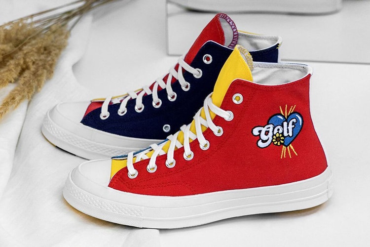 골프 왕 x 컨버스, '알록달록' 척테일러 올스타 '70 하이 '트라이 패널' 출시 정보