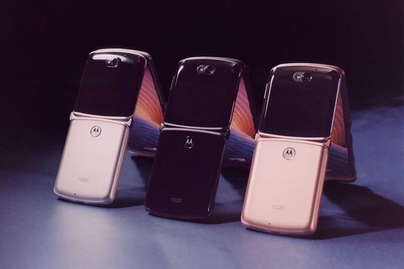 모토로라, 신형 폴더블 스마트폰 '레이저 5G' 공개