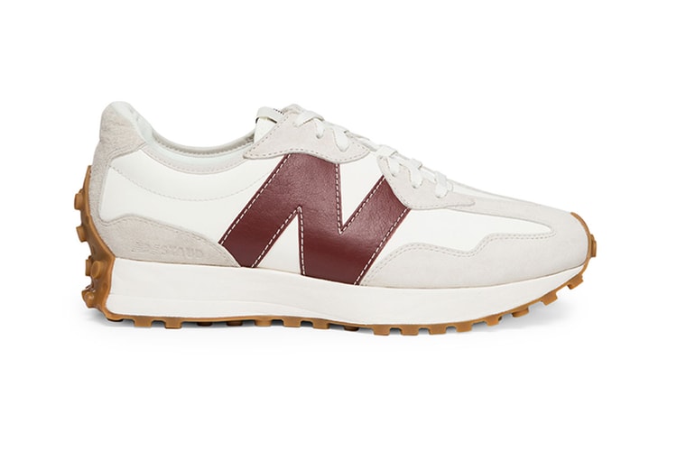 가죽 로고로 빈티지한 멋이 더해진, 스타우드 x 뉴발란스 협업 327 출시