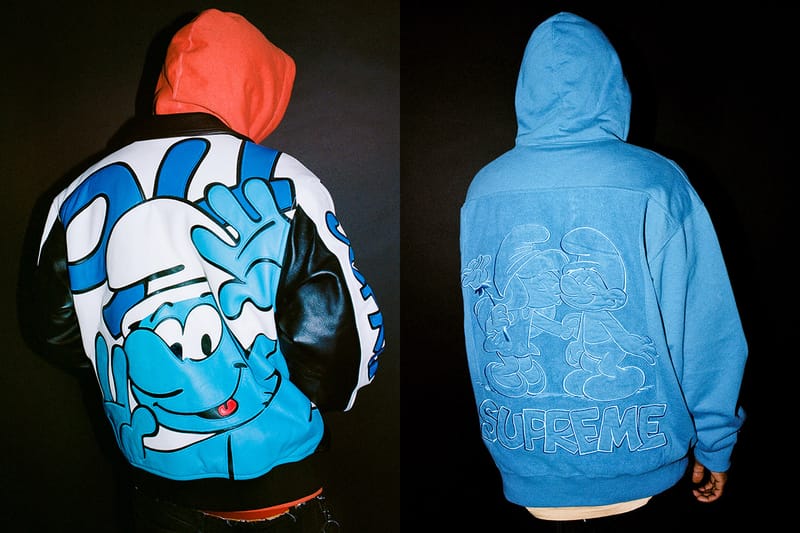 슈프림과 스머프의 새 협업 컬렉션 발매 정보