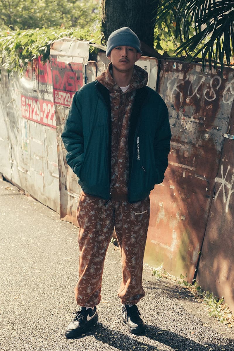 일본 도쿄에서 촬영된 디스이즈네버댓 2020 가을, 겨울 컬렉션 에디토리얼 화보, 룩북