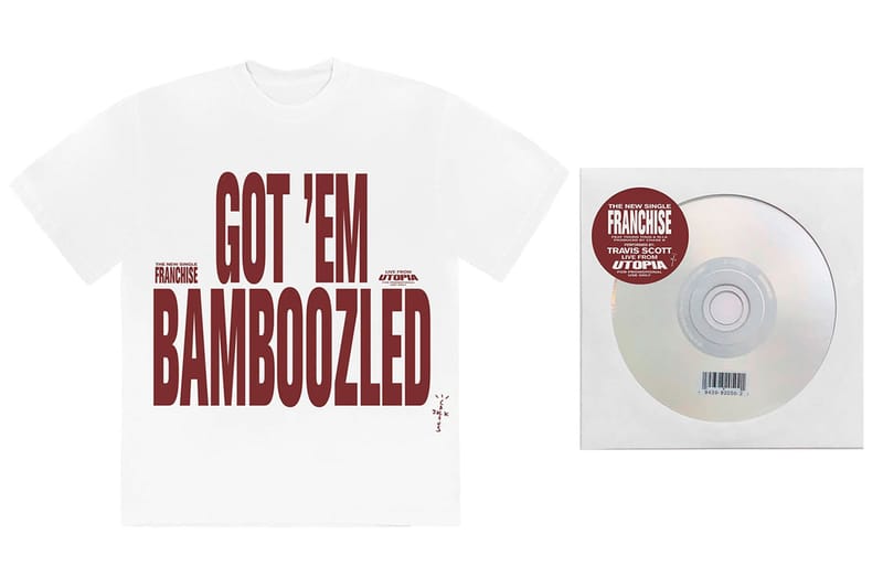 트래비스 스콧 새 싱글 CD가 1 달러? 신곡 ‘FRANCHISE’ 프로모 티셔츠 & CD 출시