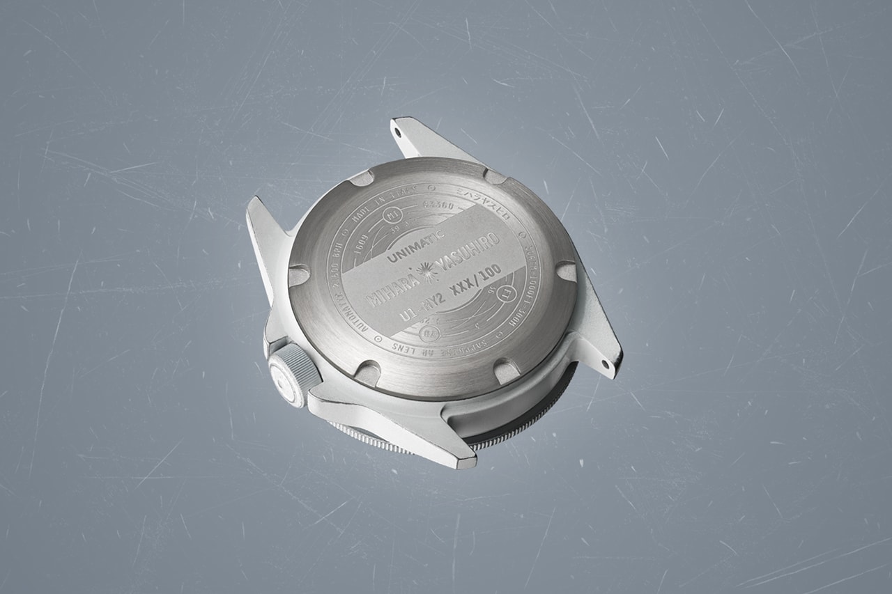 유니매틱 x 미하라 야스히로, 순백으로 뒤덮인 협업 시계 출시 , 워치, 시계, 다이버 워치, 한정판 시계