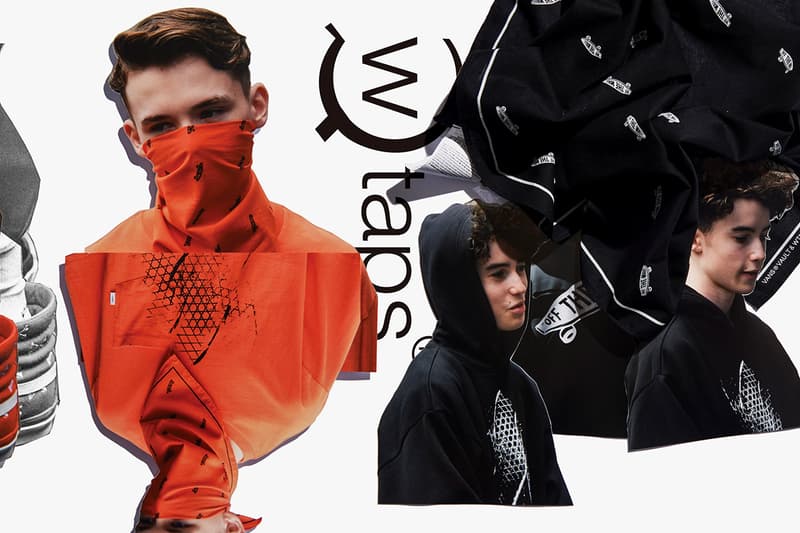 볼트 바이 반스 x 더블탭스 협업 에라 & 스케이트 하이 및 의류 두 번째 드롭, wtaps, vault, sk8 hi, 본, bones