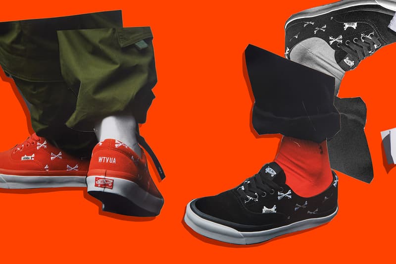 볼트 바이 반스 x 더블탭스 협업 에라 & 스케이트 하이 및 의류 두 번째 드롭, wtaps, vault, sk8 hi, 본, bones