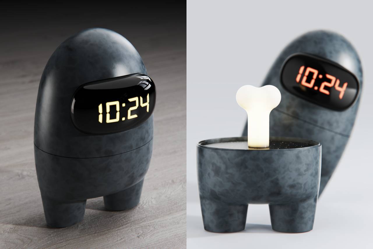 화제의 게임 ‘어몽어스’ 캐릭터 모양의 USB & 조명시계가 등장했다