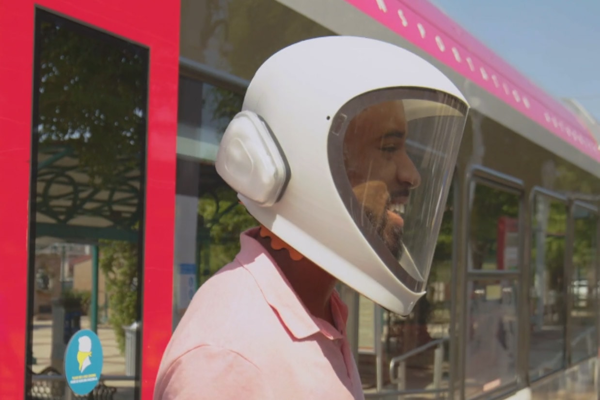 ‘N95 등급’, 오토바이 헬멧처럼 생긴 투명 마스크가 출시된다, 코로나19