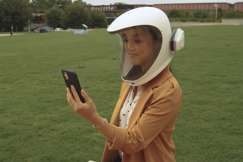 ‘N95 등급’, 오토바이 헬멧처럼 생긴 투명 마스크가 출시된다, 코로나19