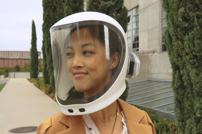 N95 등급, 오토바이 헬멧처럼 생긴 '투명 마스크'가 출시된다