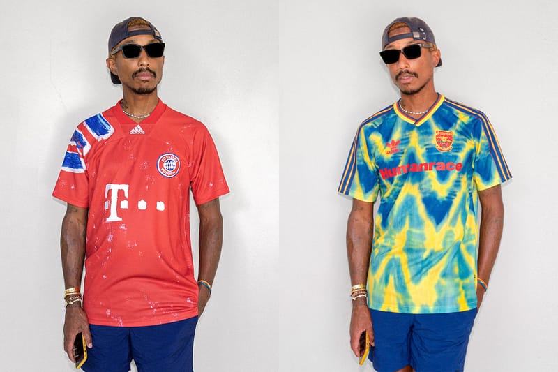 퍼렐 윌리엄스가 디자인한 맨유, 아스날, 레알 마드리드의 저지는?